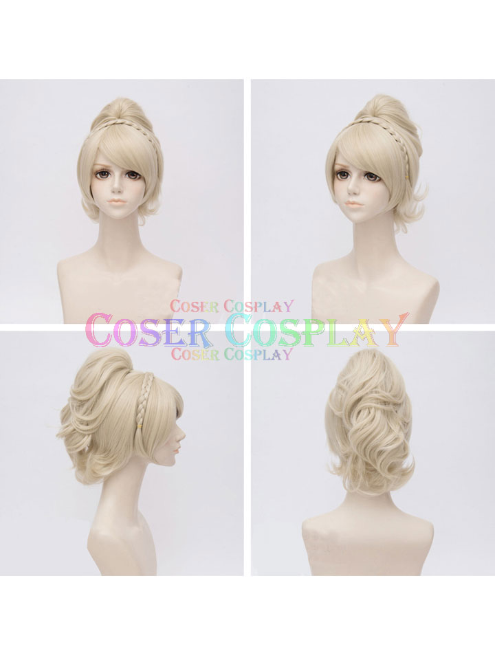 Final Fantasy Lunafreya Nox Fleuret Cosplay Wig